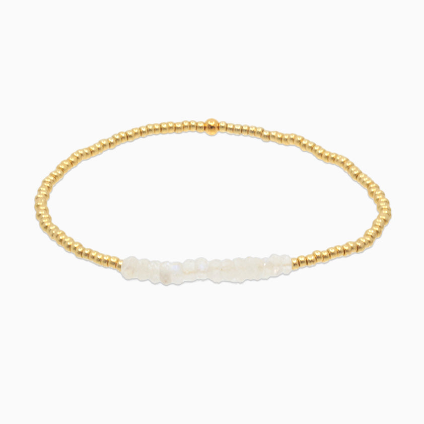 GESCHENK: Armband Lanai Mondstein
