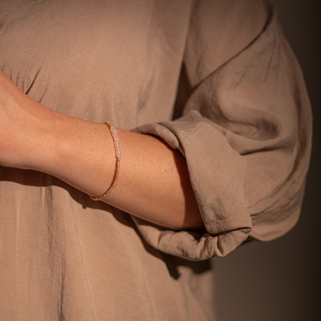 Armband Lanai Rosenquarz