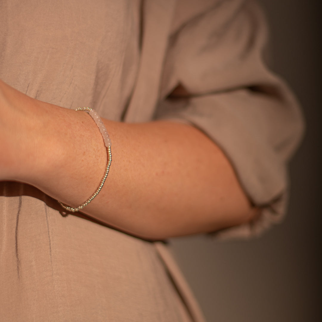 Armband Lanai Rosenquarz