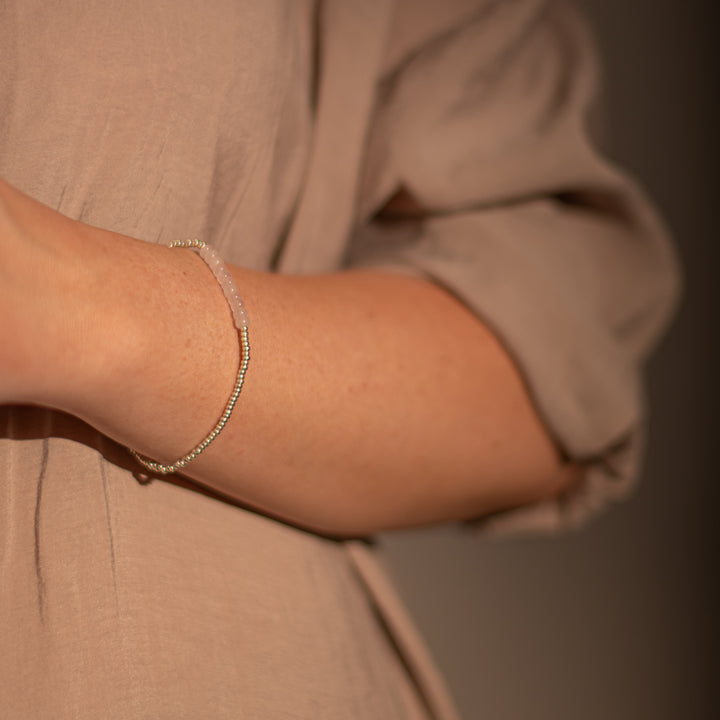 Armband Lanai Rosenquarz