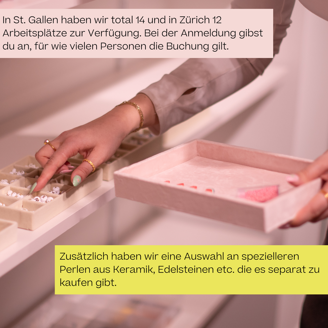 DIY Schmuck selber herstellen - Terminbuchung