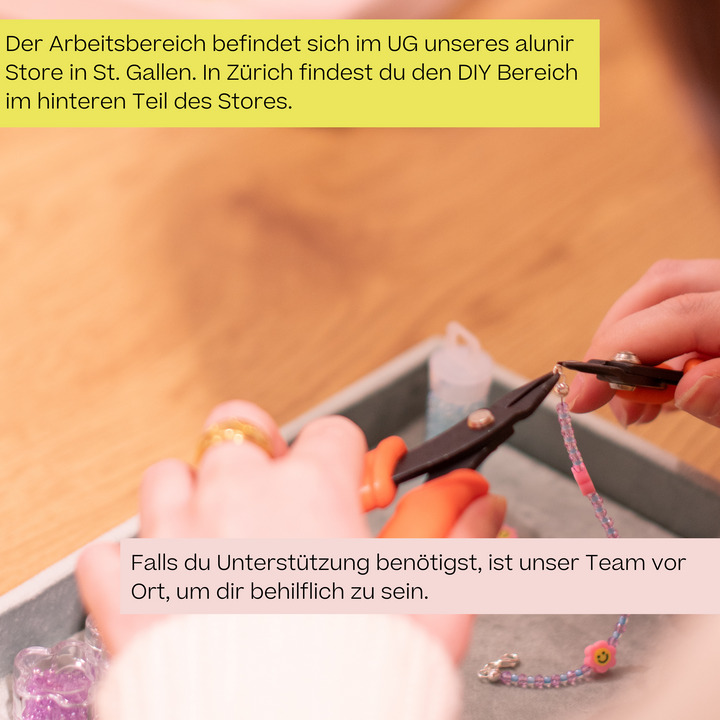 DIY Schmuck selber herstellen - Terminbuchung