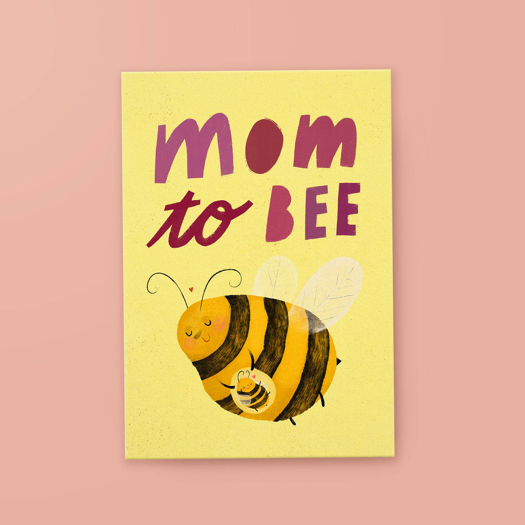 Postkarte »Mom to bee«