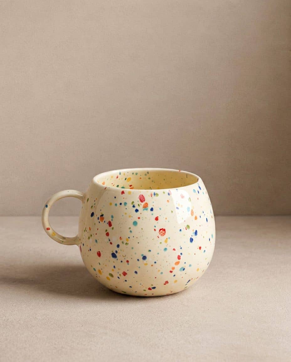 New Party Ball Mug 500ml Yellow