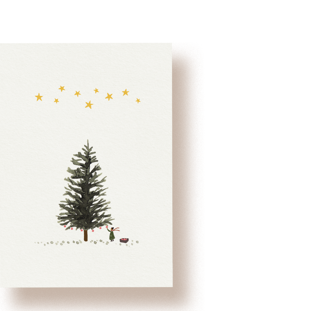 Tannenbaum | Postkarte