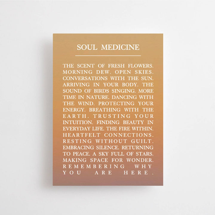 SOUL MEDICINE - POSTCARD -