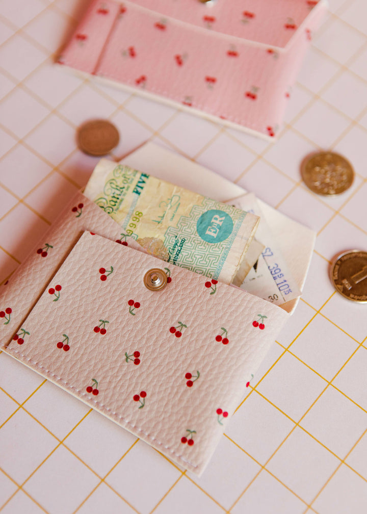 Cerezas Pink Card Wallets