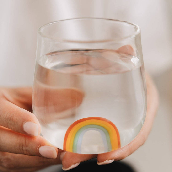 Trinkglas Regenbogenfigur (VE = 6 Stk.)