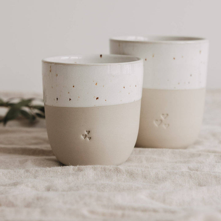 Kleiner Becher Kleine Herzen (VE = 4 Stk.)