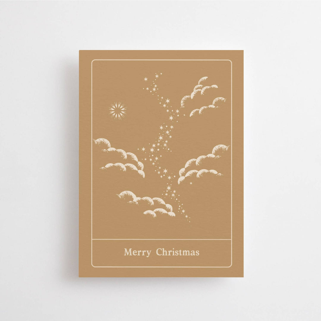 MERRY CHRISTMAS - TAROT - POSTCARD -