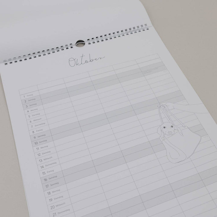Familienkalender 2027 (VE = 6 Stk)