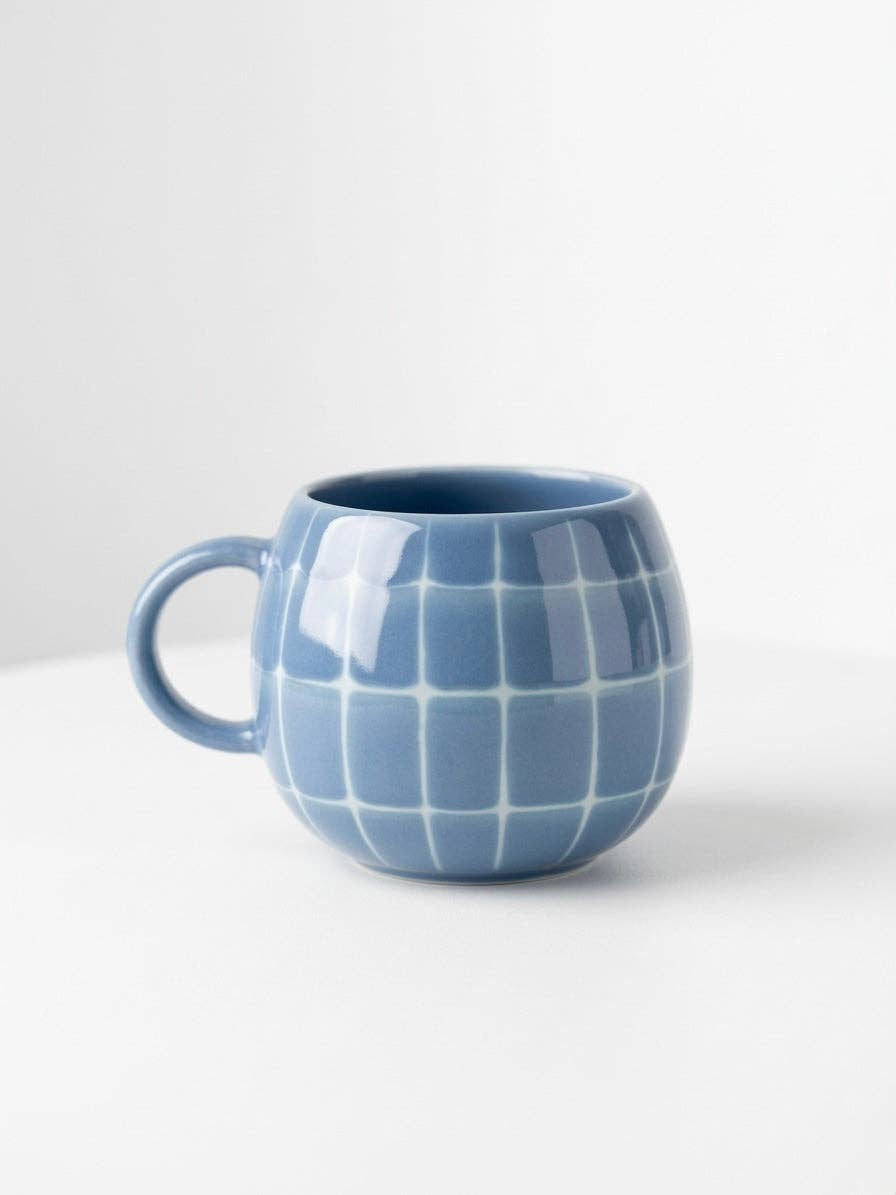 Pool Stoneware Mug 250ml Blue Sky