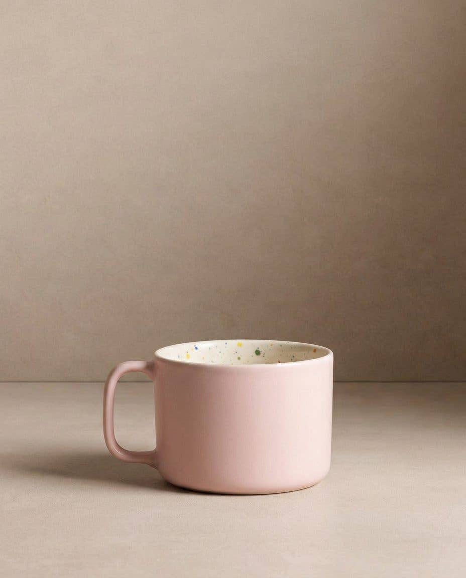 Breeze Party In/Out Stoneware Duo Set Mug 450ml Pink