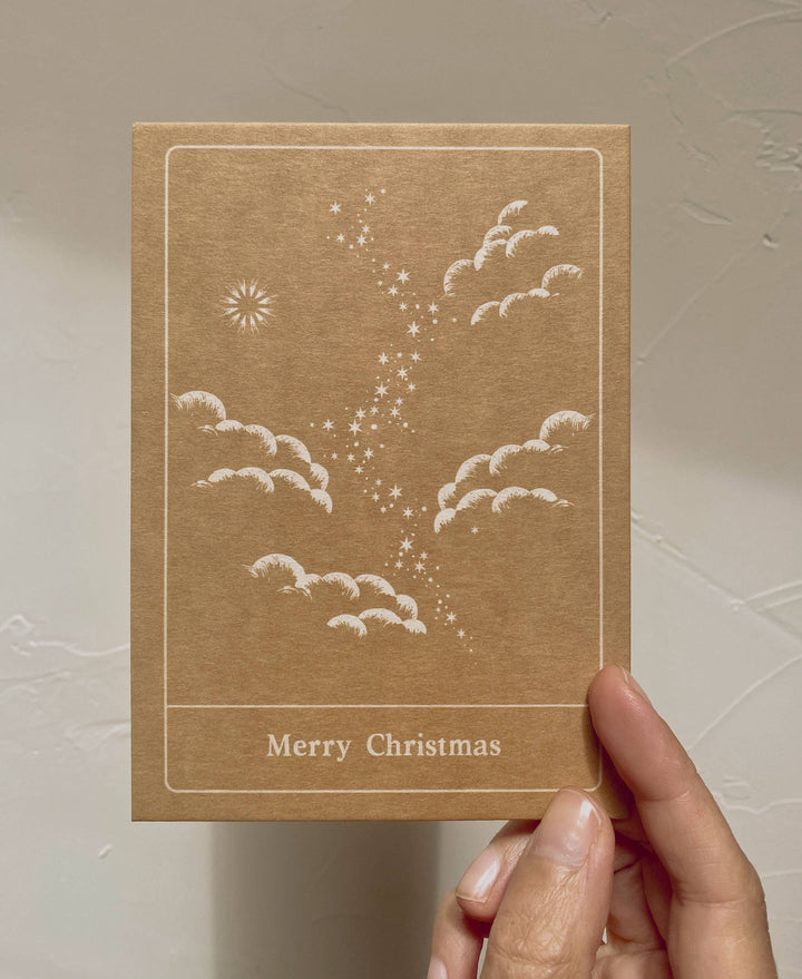 MERRY CHRISTMAS - TAROT - POSTCARD -