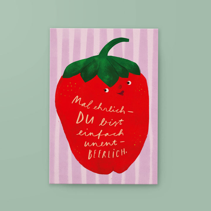 Postkarte »Unentbeerlich«