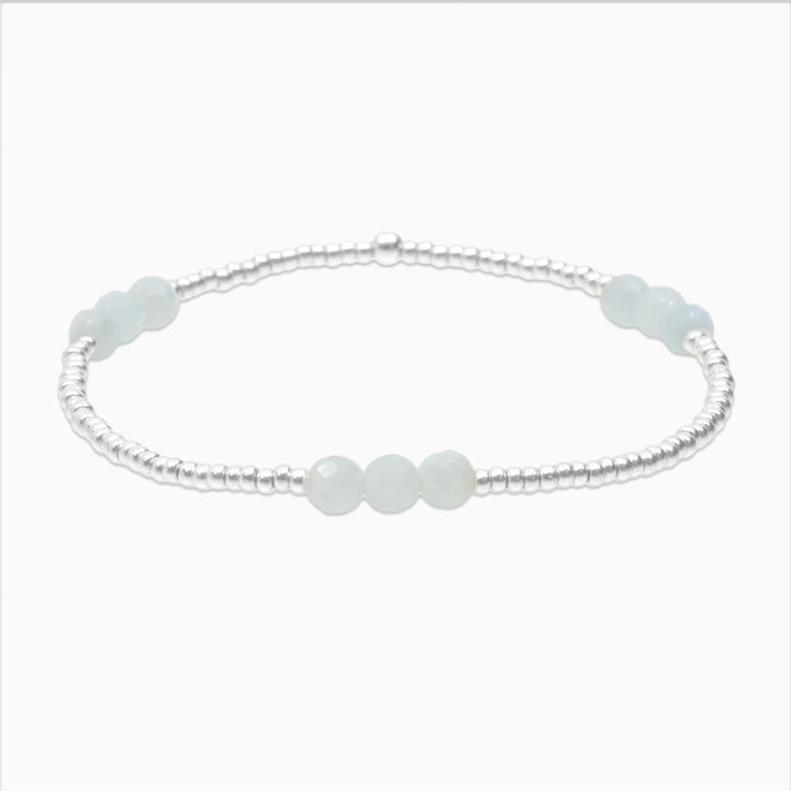 Armband Lania Aquamarin