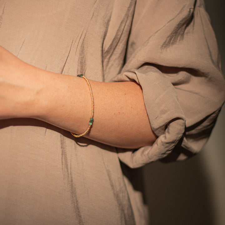 Armband Lania Smaragd