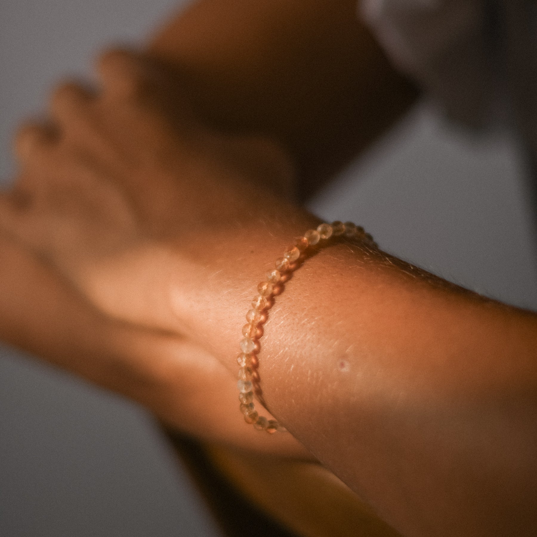 Armband Citrin