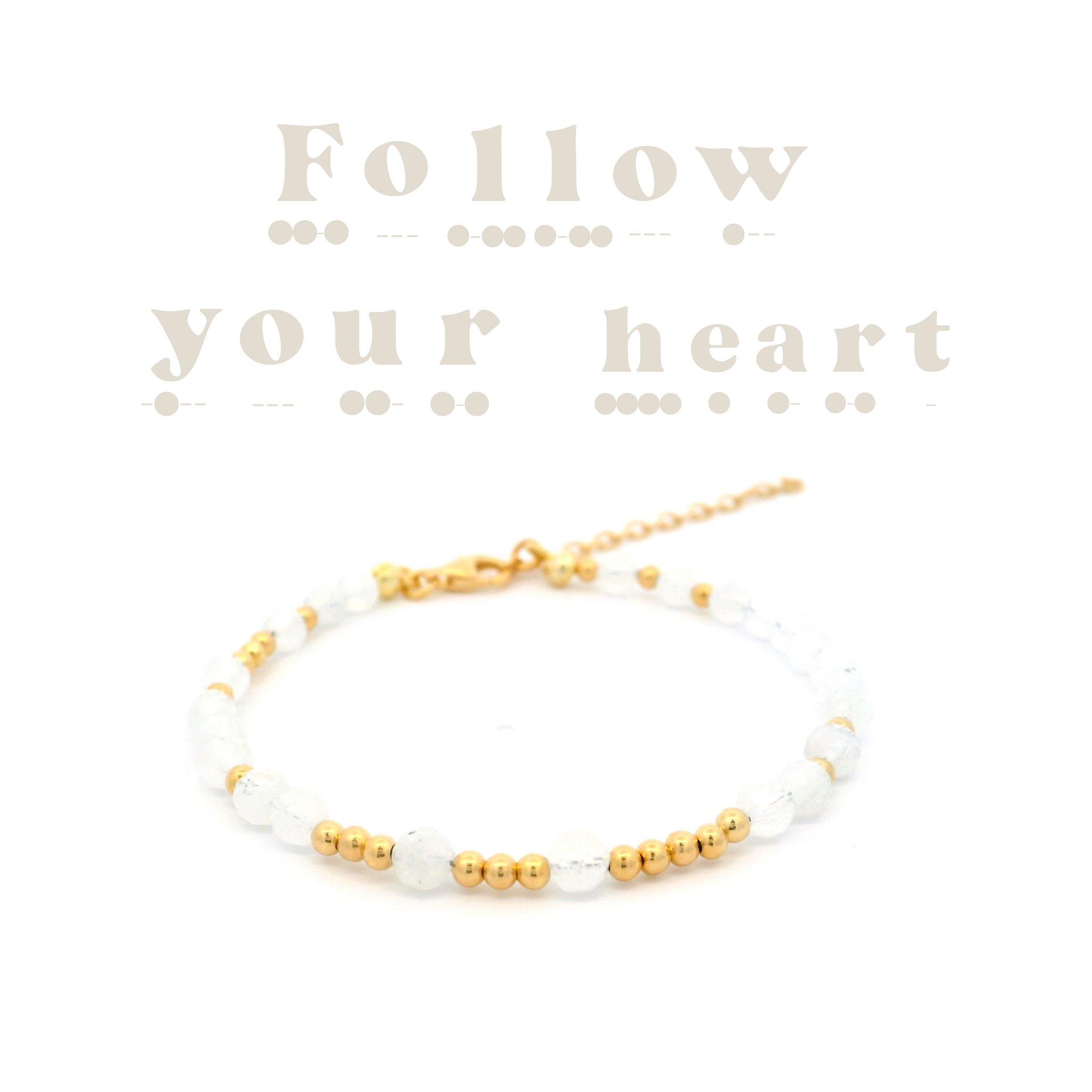 Armband Code Of "Follow your heart"