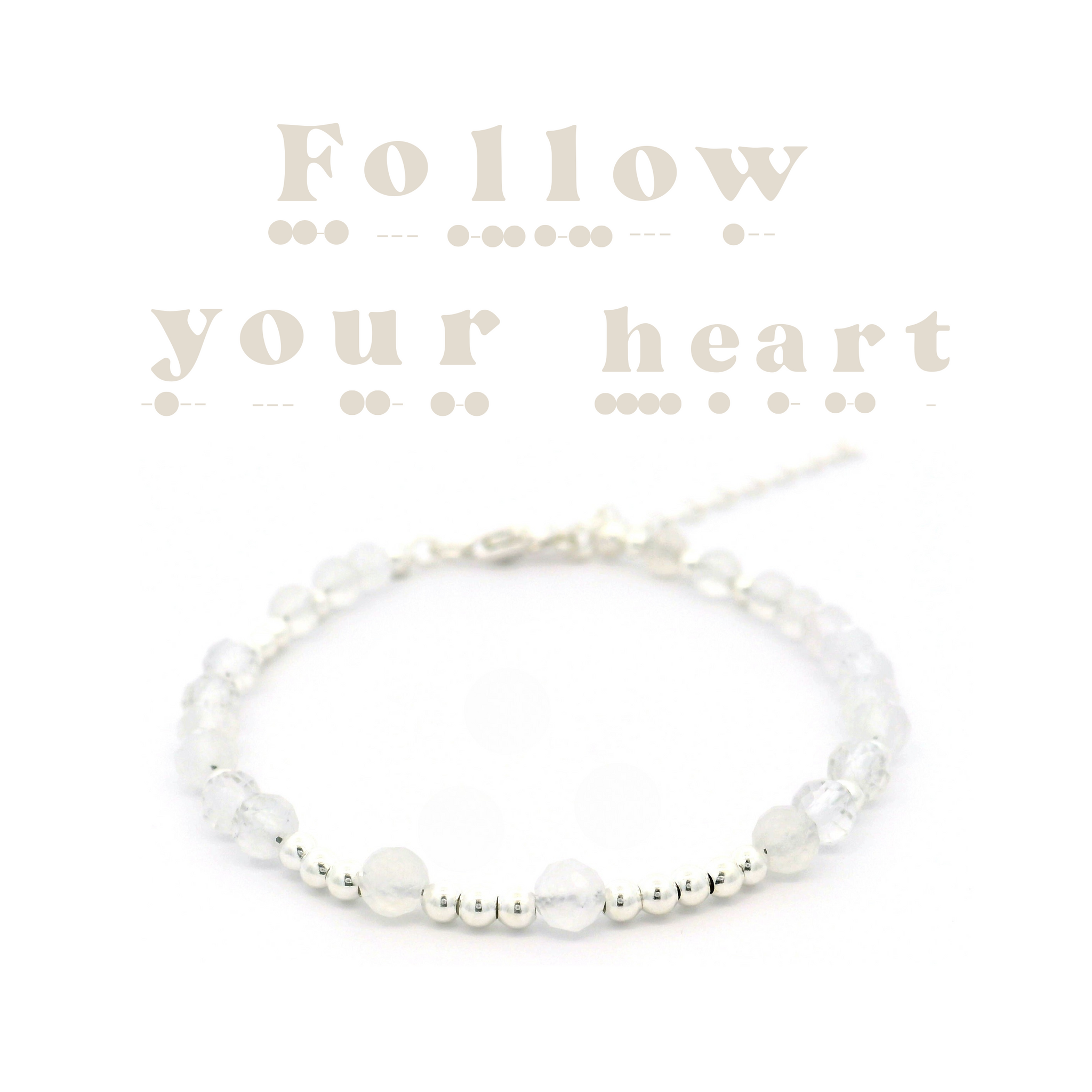 Armband Code Of "Follow your heart"