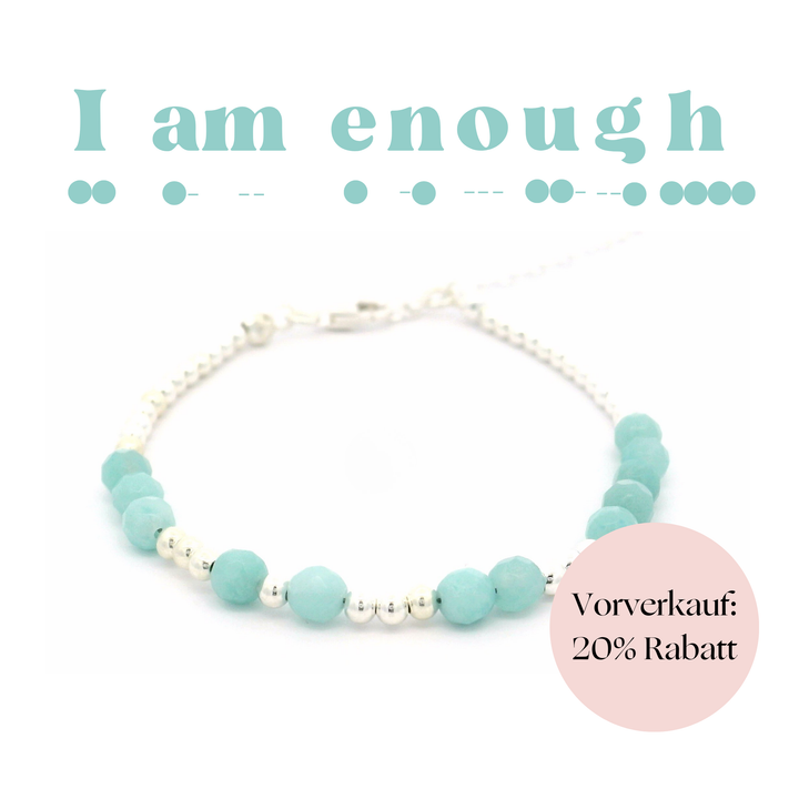 Armband Code Of "I am enough"
