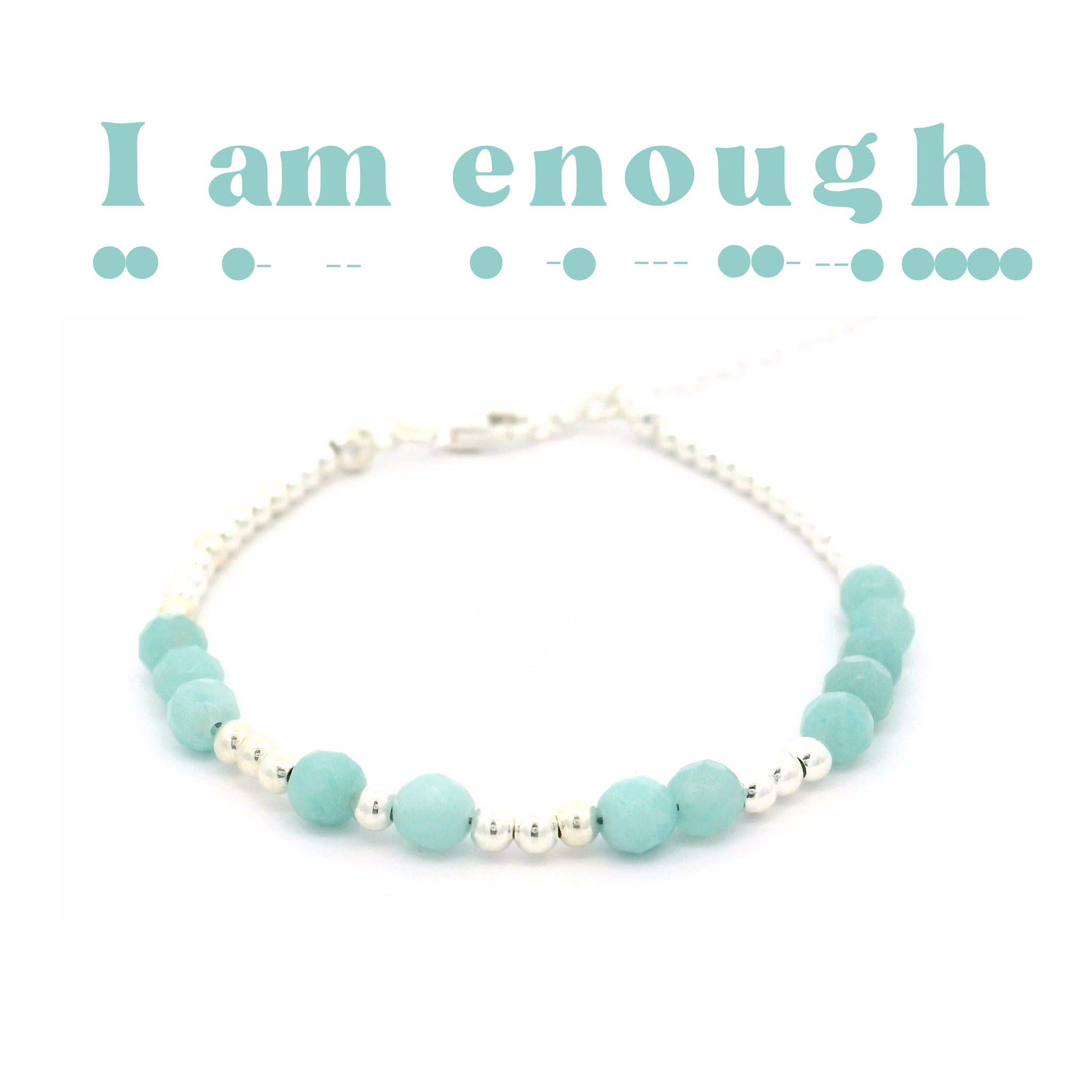 Armband Code Of "I am enough"