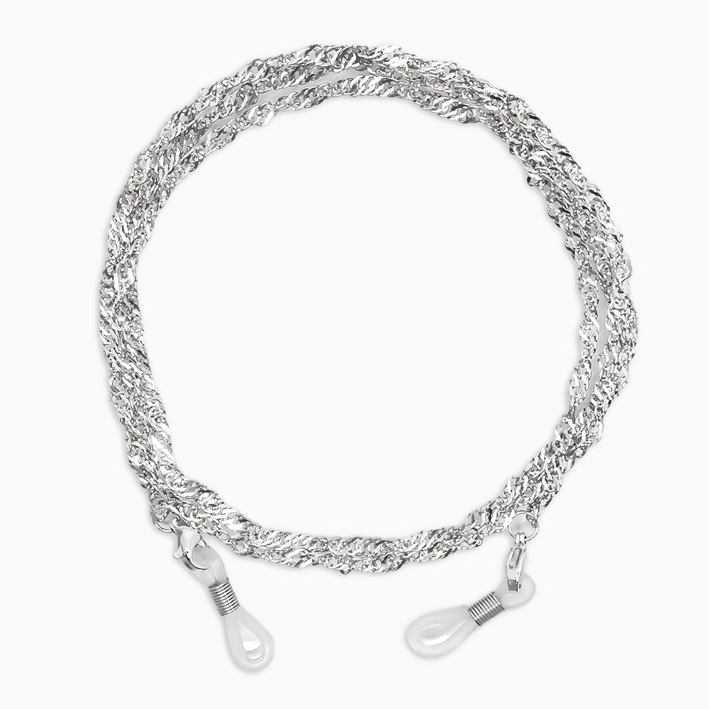Brillenkette Silver