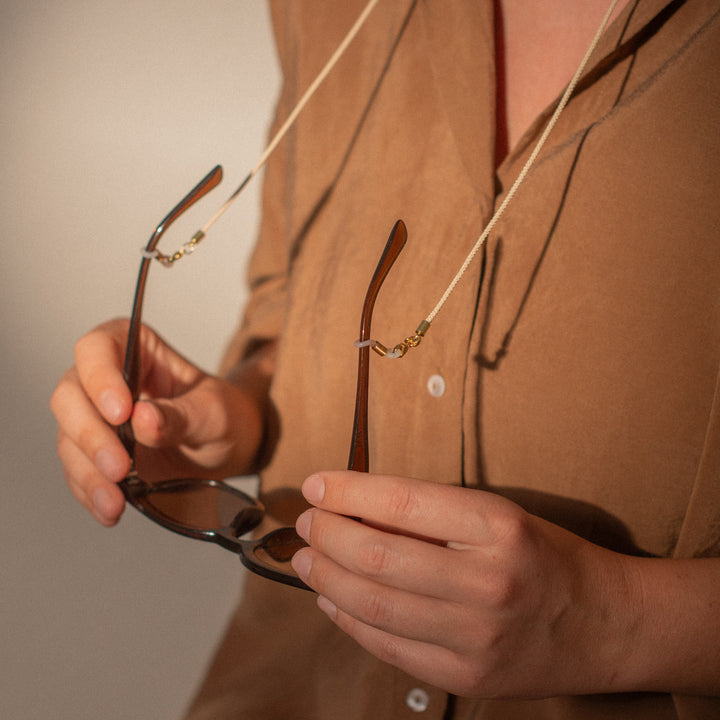 Brillenband Crème
