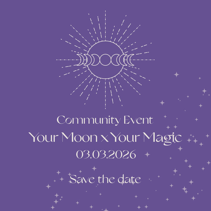 Community Event alunir Store Zürich - Your Moon x Your Magic 🌕