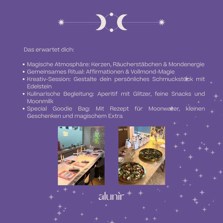 Community Event alunir Store Zürich - Your Moon x Your Magic 🌕