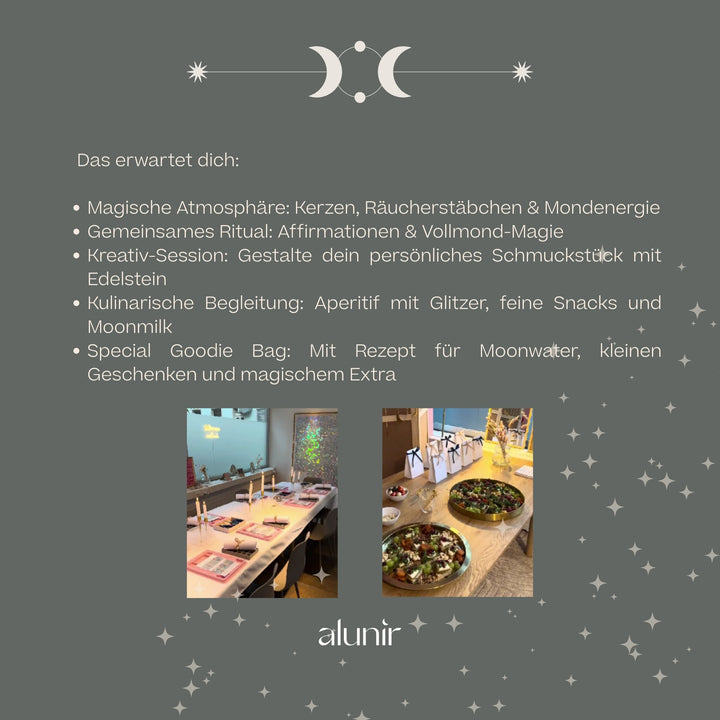 Community Event alunir Store Zürich - Your Moon x Your Magic 🌕