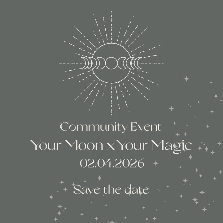 Community Event alunir Store Zürich - Your Moon x Your Magic 🌕