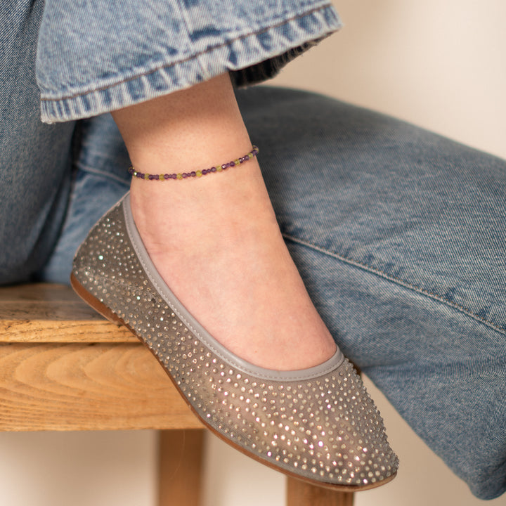 Fusskette Lavender Dream