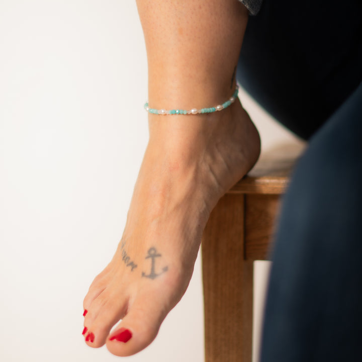 Fusskette Ocean Glow