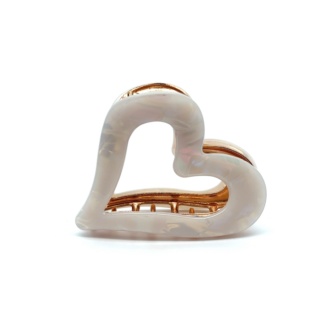 Haarklammer Heart