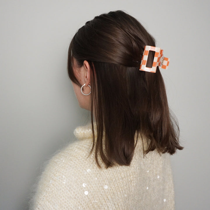 Haarklammer Alva Kariert