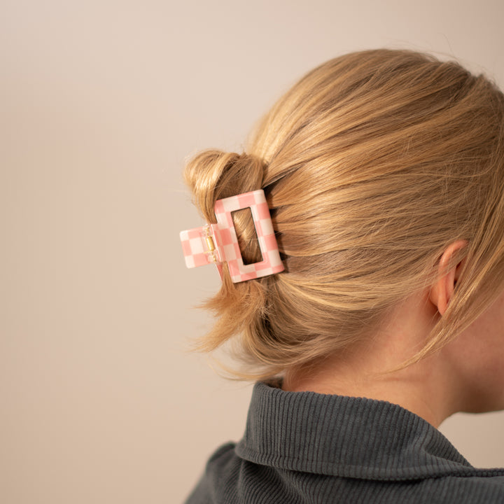 Haarklammer Alva Kariert