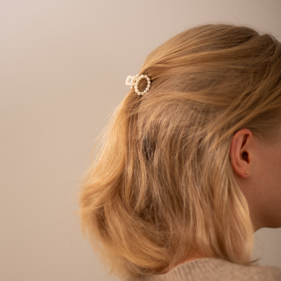 Haarklammer Pearl Mini