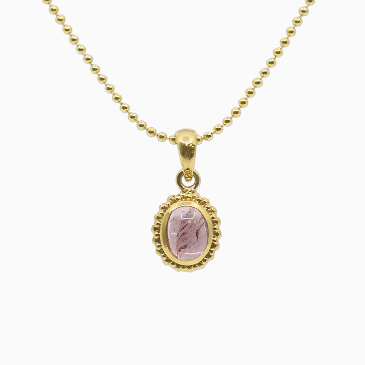 Halskette Lilou Turmalin Pink