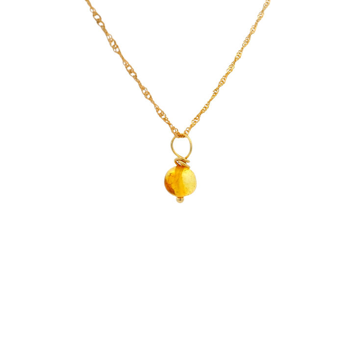 Halskette Amber