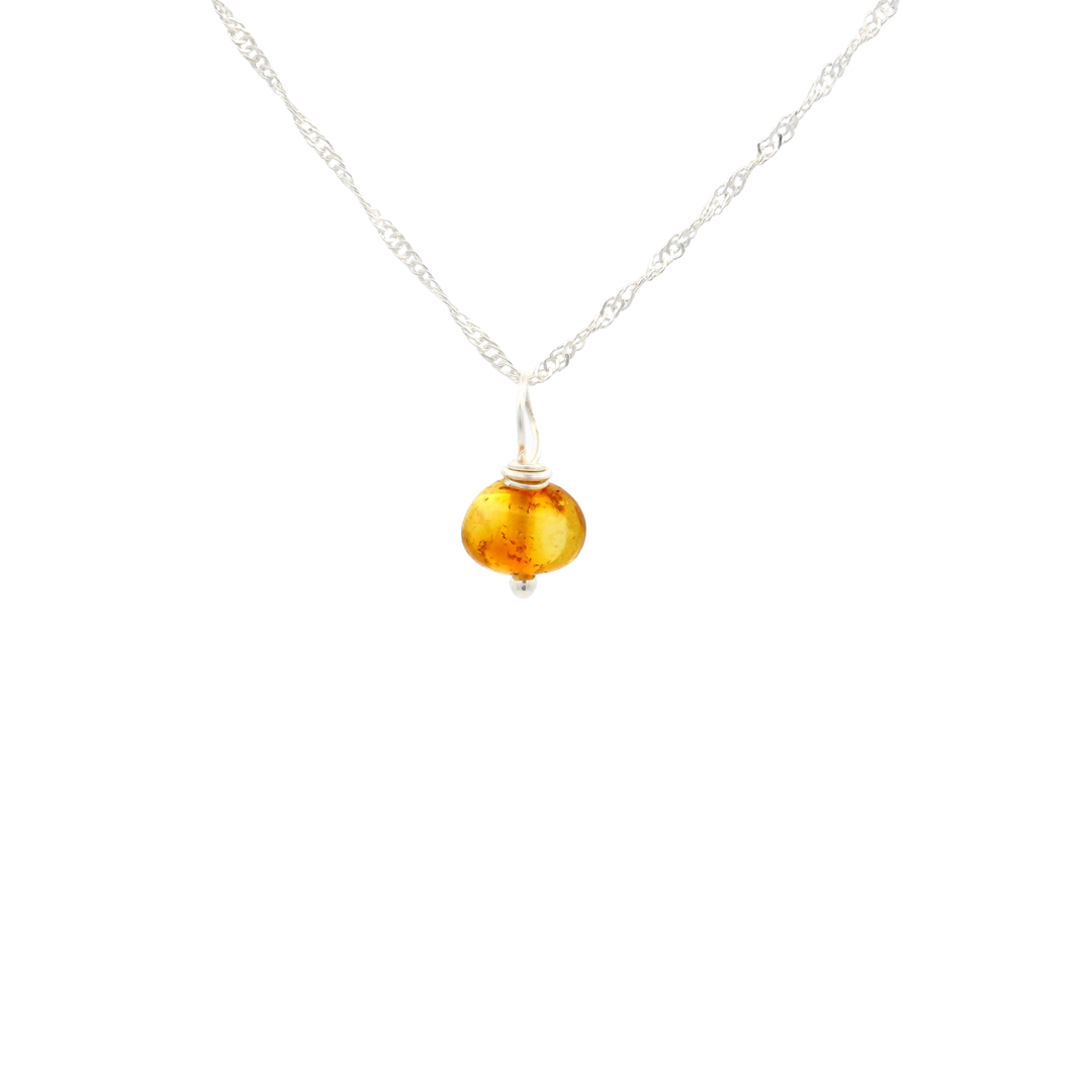 Halskette Amber