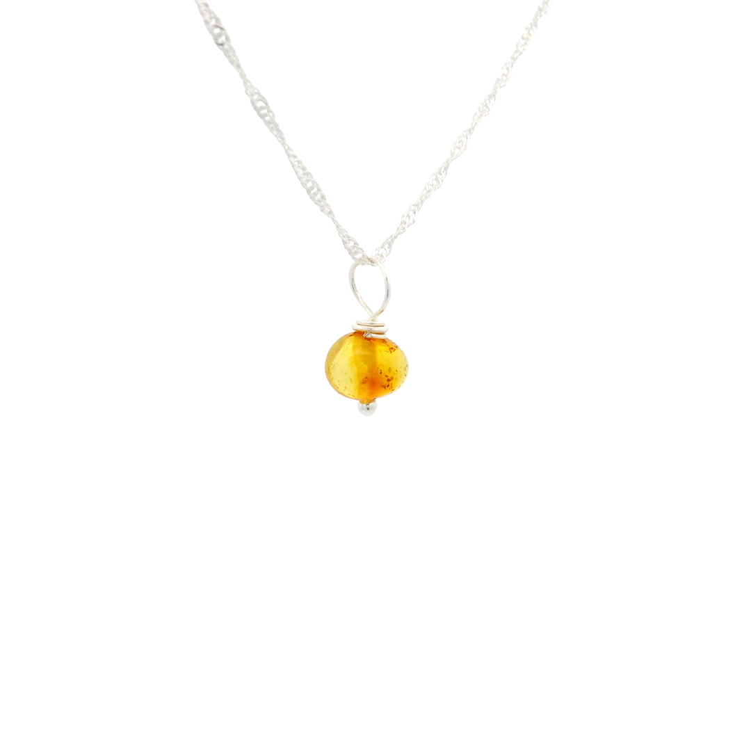 Halskette Amber