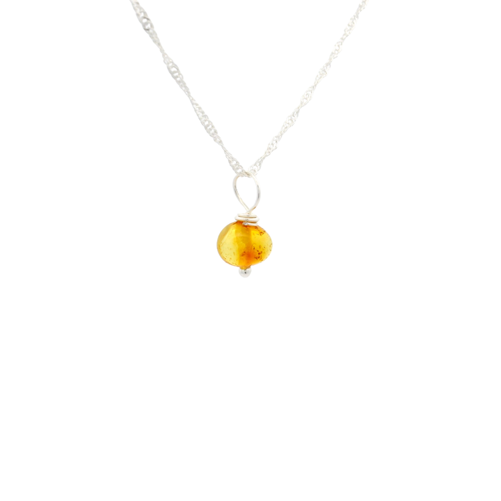 Halskette Amber