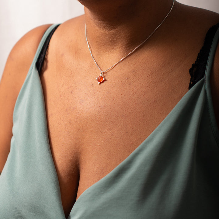 Pendentif Cornaline NEUF