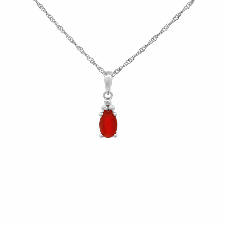 Halskette Birthstone Juli – Karneol