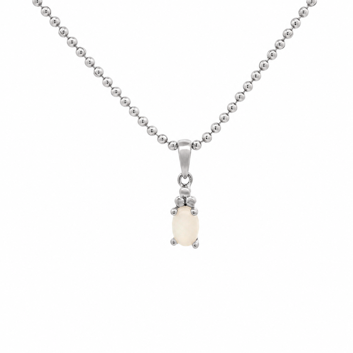 Halskette Birthstone Juni – Mondstein