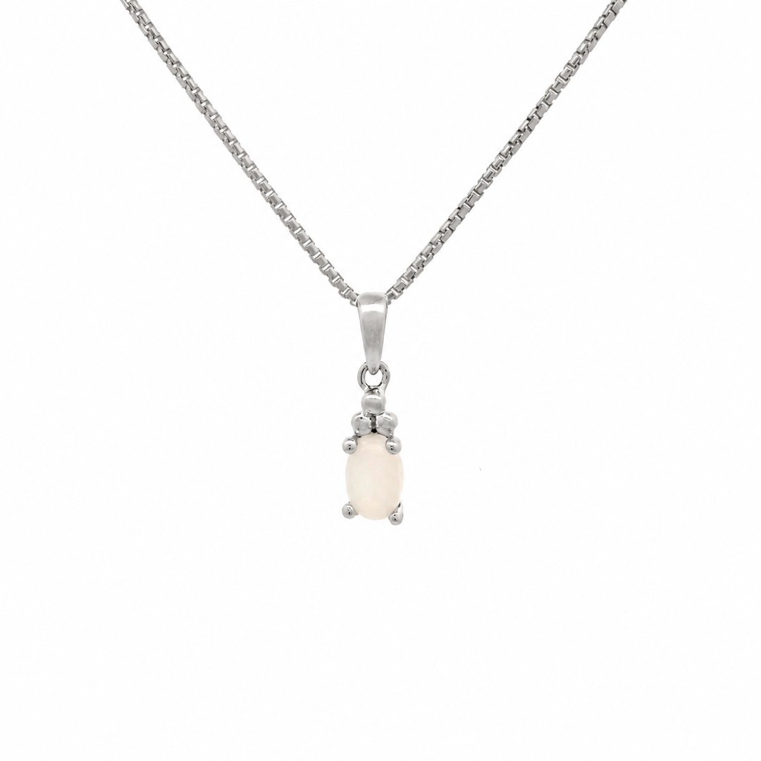 Halskette Birthstone Juni – Mondstein