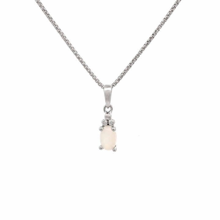 Halskette Birthstone Juni – Mondstein