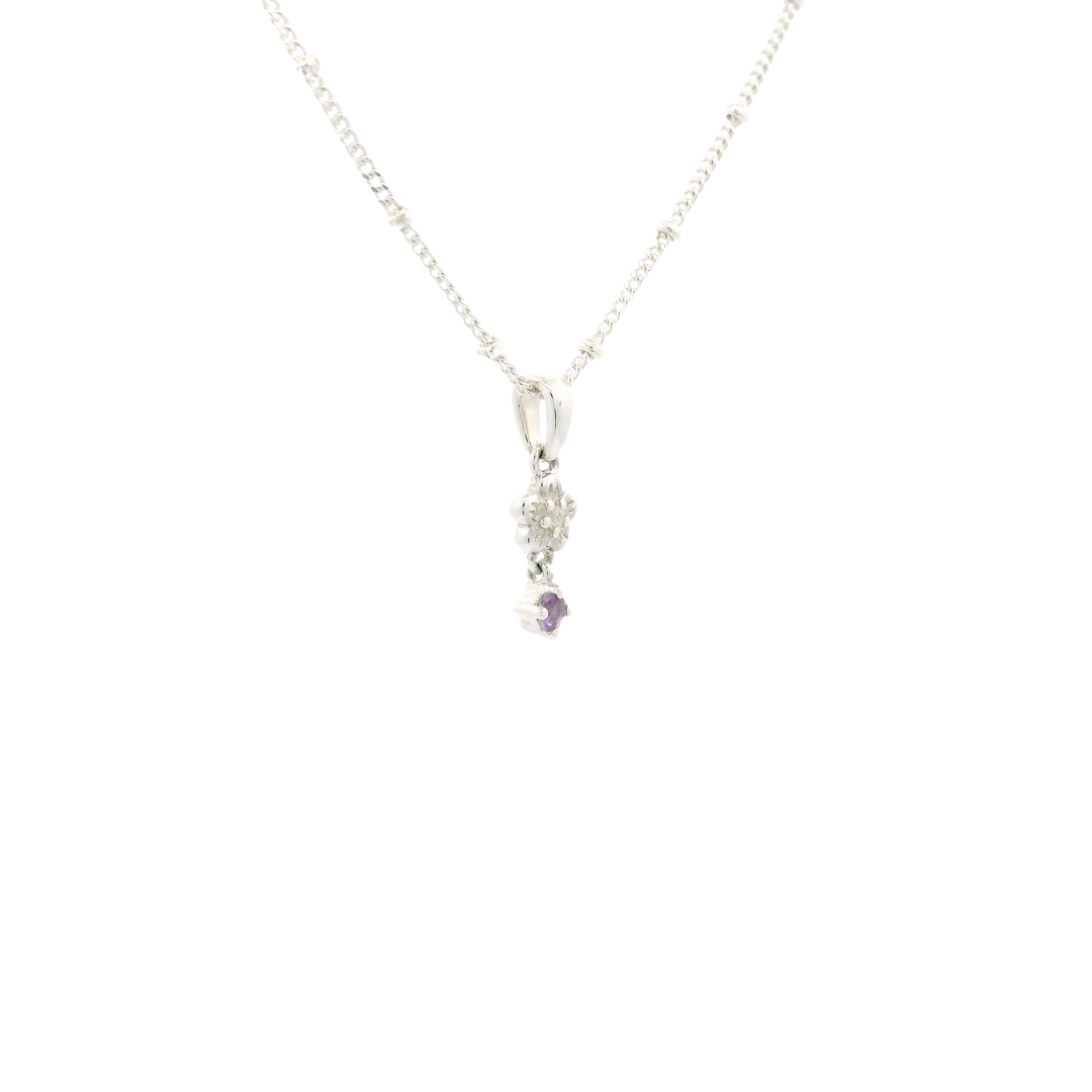 Halskette Phoebe Amethyst