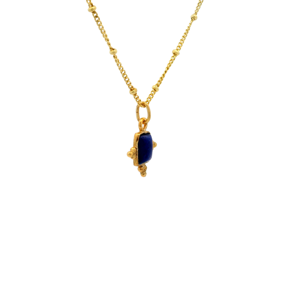 Halskette Zoey Lapislazuli